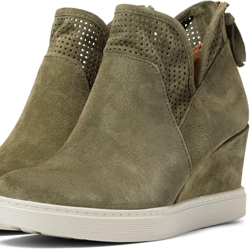 Sofft Seabrook Wedge Bootie Green Womens Size 9 Medium Brand New NWOT